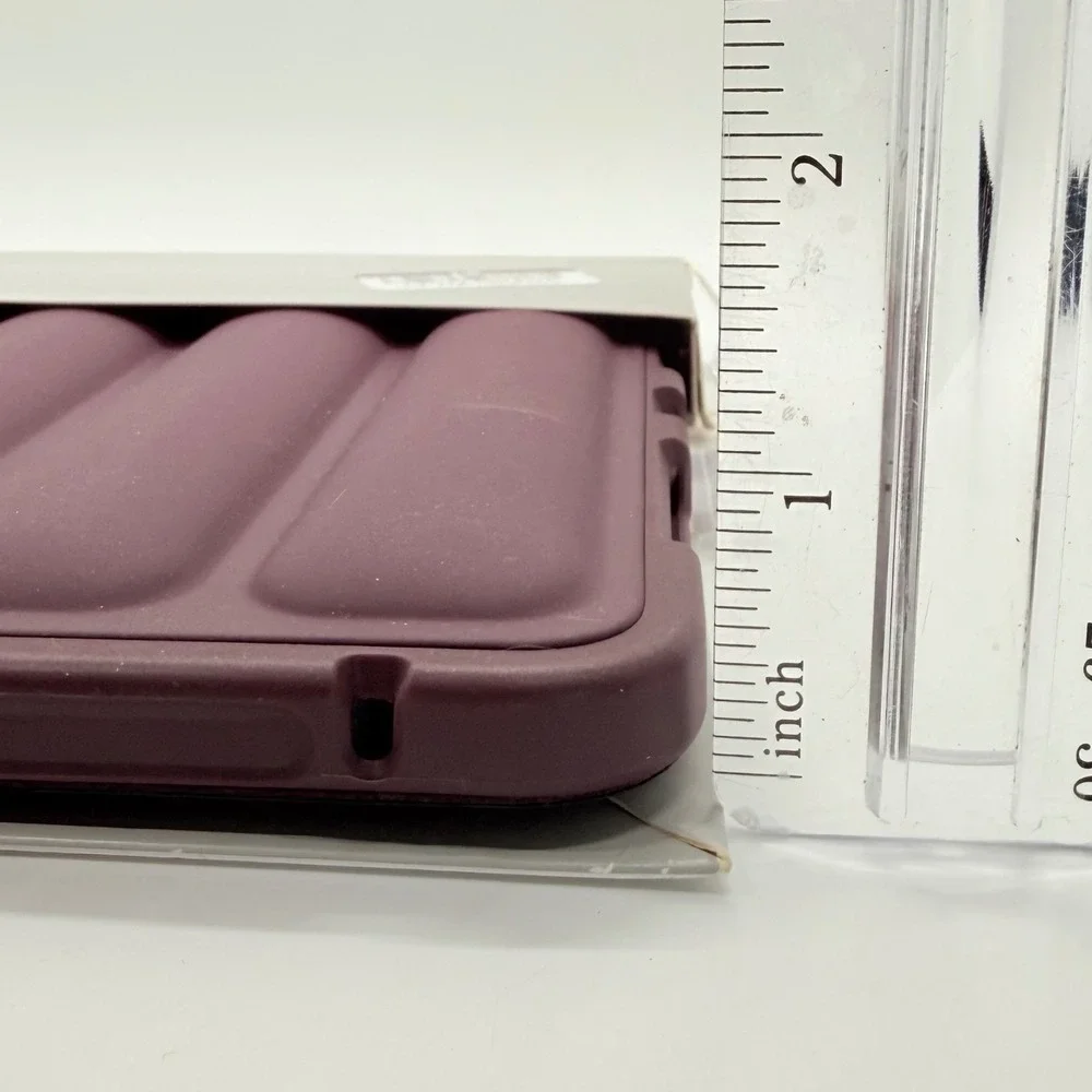 Heyday iPad Pro 11-inch 2024 Tablet Case Tri-Fold Stand Dark Cherry Purple‎